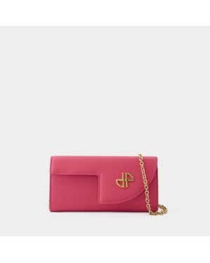 Cartera con cadena - PATOU - Piel - Rosa
