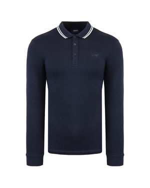 Armani Jeans Mens Navy Polo