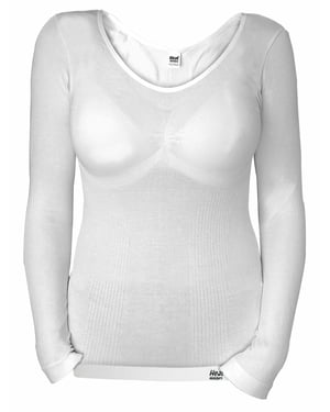 Heat Holders - Chaleco térmico de algodón de manga larga para mujer