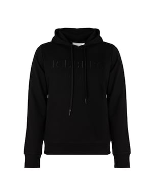 Iceberg Sudadera Hoodie del hombre negro