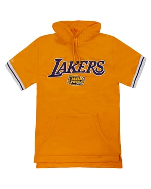 Mitchell & Ness la Lakers NBA Terry Mens Camiseta con capucha