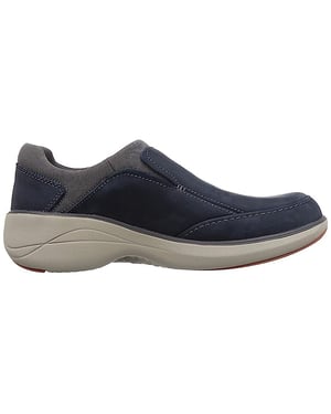 Zapatos náuticos Clarks Un Rise Step Azul para hombre