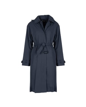 Geox Gabardina Elidia de mujer azul oscuro
