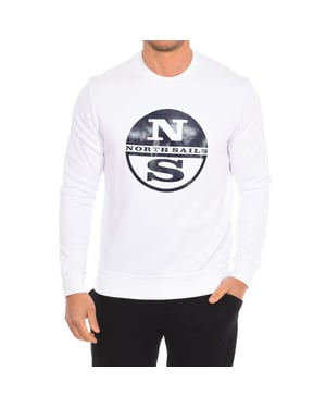 Sudadera de cuello redondo de manga larga 9024130 para hombre