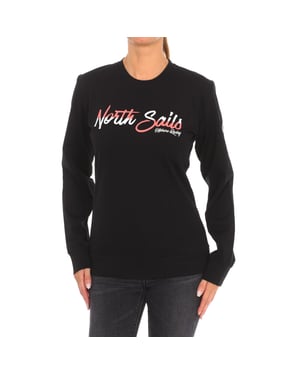 Sudadera de manga larga y cuello redondo 9024250 mujer