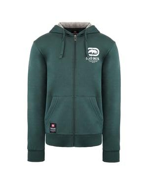 Ecko Unltd. Chaqueta de pista verde para hombre de cornisa