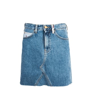 Falda Tommy Jeans Mujer Azul
