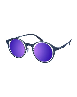 Gafas de sol de metal con forma redonda JAPO mujer