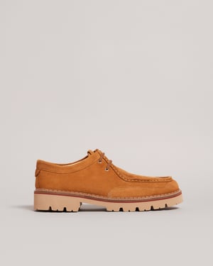 Mocasín Ted Baker Clerdd Suela Gruesa, Marrón tostado