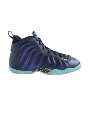 Nike Little Posite One Blue Kids Trainers