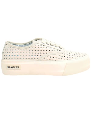 Zapatos Blancos Seavees Legend Platform Portal para Mujer