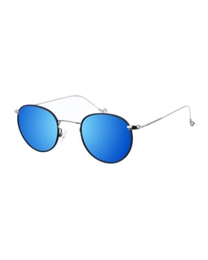 Gafas de sol de metal con forma redonda Grazy mujer