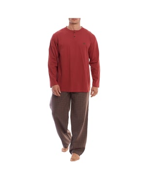 Pijama de invierno manga larga KLP4 hombre