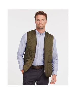 Chaleco Polarquilt/Forro con cremallera