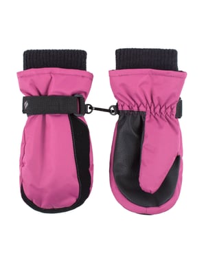 Guantes Térmicos de Esquí para Niños y Niñas - Rosa