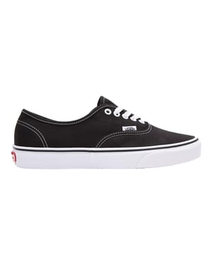 Zapatillas de lona Vans Authentic para hombres y mujeres - (Negro / Blanco)