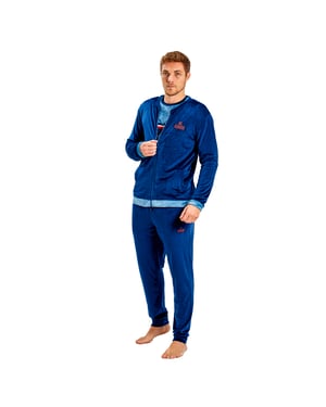 Chaqueta de Pijama Terciopelo Manga Larga MUDP0153