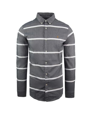 Farah Merrick Mens Grey Shirt