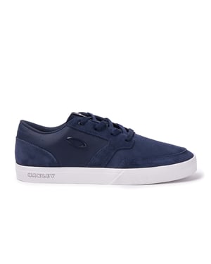 Oakley Lighthouse Lace-up Blue Lisk Leather Trainers 13550 6AC