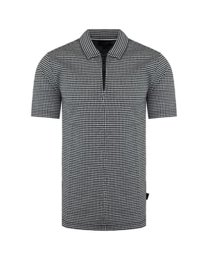 Polo Ted Baker Preshon Hombre Azul Marino/Blanco