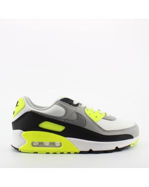 Nike Air Max 90 Womens White/Green Entrenadores