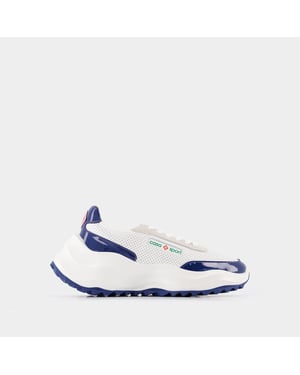 Zapatillas Atlantis - Casablanca - Piel - Blanco/Azul marino