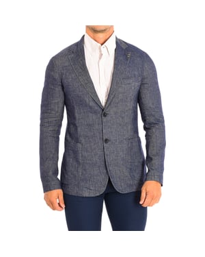 Americana manga larga con corte regular PMJA04-TW338 hombre