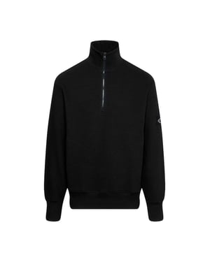 Sudadera con insignia de Calvin Klein para hombre