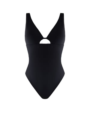 Traje de baño negro ecológico