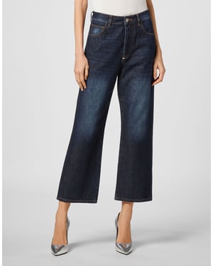 Pantalones Vaqueros Loose Fit Iconic Plein