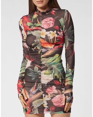 Vestido Corto Flowers
