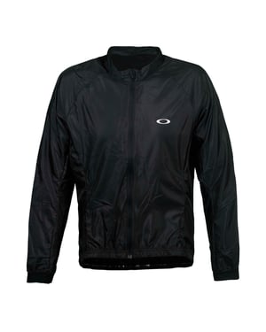 Oakley Jawbreaker Road Jersey Cycling Chaqueta liviana Negra - Hombre