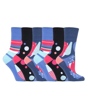 Gentle Grip - 6 Pares Calcetines No Elásticos Gentle Grip - GG190