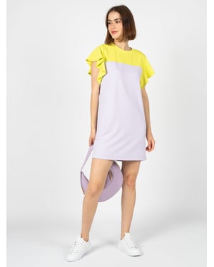 Vestido Silvian Heach Mujer Amarillo