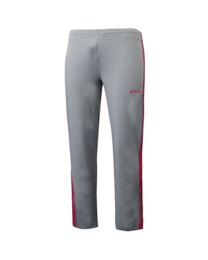 ASICS calentan pantalones de pista de gris para mujeres