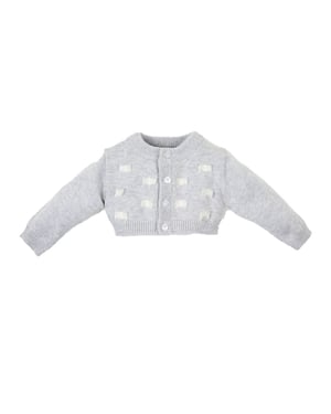 Chaqueta de punto tricot 3521W17 bebé