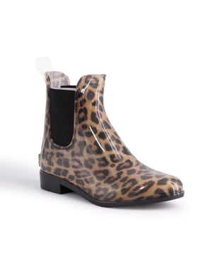 Aus Wooli Australia Botas de lluvia para mujer con plantilla de piel de oveja incluida