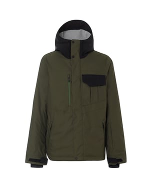 Oakley Division Evo Insula 2L 10K Zip Up Up Up Caki Mens Jacket 412786 86V