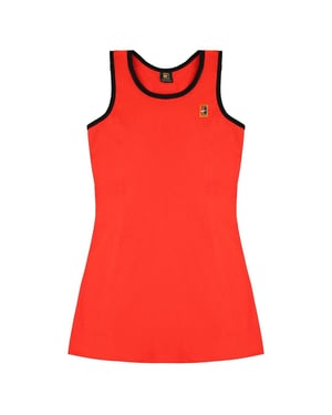 Nike Dri-Fit Sleeveless Crew Neck Red Womens Sports Vestido 240606 605