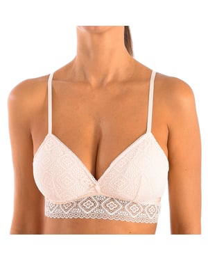 Sujetador bralette de encaje sin aros Kim mujer