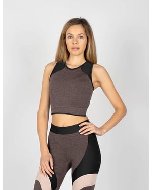 Trussardi Sport Legginsy de mujer Gris