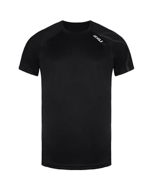 Camiseta negra para hombre activo 2XU BSR