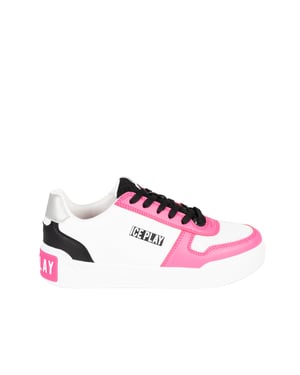 Ice Play Zapatillas de mujer Blanco, rosado