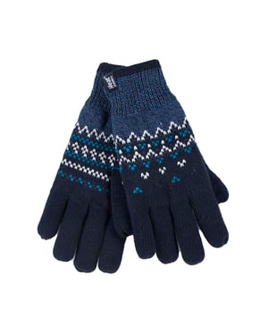 Heat Holders - Guantes térmicos nórdicos con forro polar para mujer