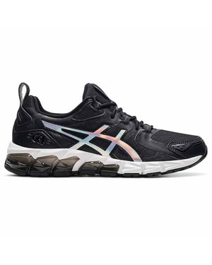 ASICS gel-quantum 180 entrenadores de carreras negras para mujeres