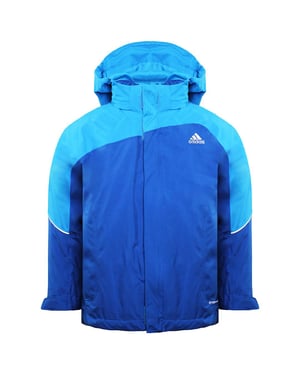 Adidas clima a prueba de chaqueta impermeable para niños de niños