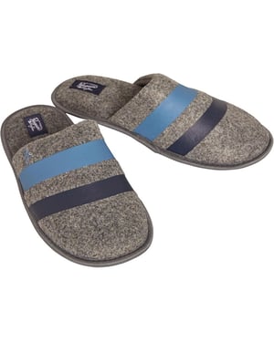 Penguin Benny Gray Mens Slippers