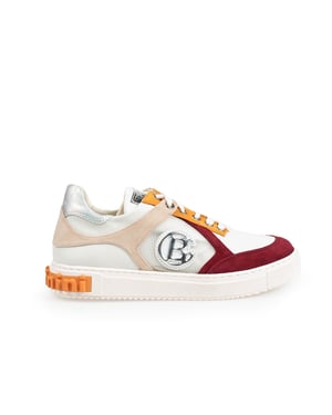 Baldinini Zapatillas de mujer rojo, beige