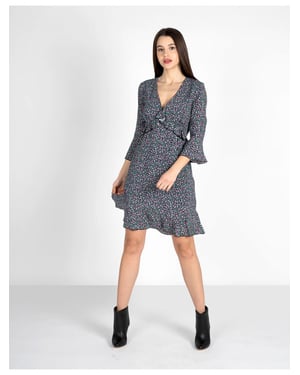 Pinko Vestido Nasello Mujer Negro