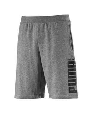 Puma para hombre Rebel Bold Shorts Lounge Pantalones deportivos casuales Gray 853389 03